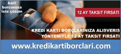 KART BORCU TAKSİTLENDİRME